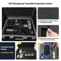 Valise de transport en PP étanche IP67 et antichoc avec intérieur en mousse EVA personnalisable pour appareils photo, amplificateurs audio et stockage polyvalent d'équipements