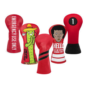Copritesta per Driver da Golf con Logo Personalizzato, Copri Mazze in Pelle PU, Basso MOQ - Product Image 1