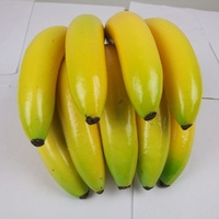 Kunstmatige bananen, plantain-trossen, voedselrekwisieten, fruitmodellen - sinaasappel, citroen, watermeloen, appel, afkomstig uit China, bruiloften, relatiegeschenken