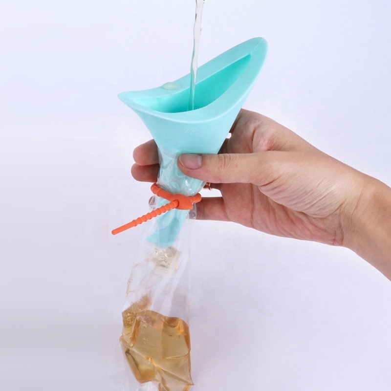 Orinatoio Portatile Unisex Da 1L Per Viaggi E Campeggio | Contenitore Urine Con Coperchio A Imbuto, Antiperdite