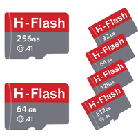 Carte mémoire de caméra de téléphone intelligent 128GB Mini carte SD en plastique Prix d'usine