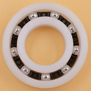 <span class=keywords><strong>Plastic</strong></span> Cnc-Bewerking Van Hoge Kwaliteit Pom <span class=keywords><strong>Plastic</strong></span> Kogellager Met Diepe Groef Enkele Rij Lager Kan Worden Aangepast - Product Image 1