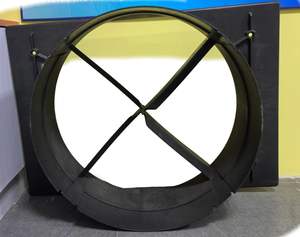 Ventilador de escape de flujo axial AC plástico industrial OEM ODM eléctrico AC axial para uso industrial - Product Image 1