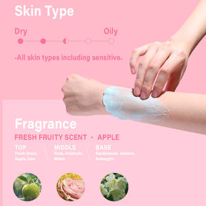 Toptan marka cilt nemlendirici parlayan peeling doğal meyve şeker vücut fırçalayın - Product Image 6