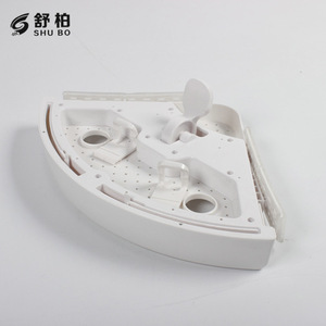 Snap Up <b>Shelf</b> 50X30Cm <b>Corner</b> <b>Wall</b> Mounted Plastic Bathroom Storage Rack With No Drill Installation - Product Image 3