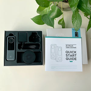 ออดวิดีโออัจฉริยะ 3mp รุ่นกลางคืนความละเอียด 2k พร้อมกล้องออด wifi เสียงสองทาง - Product Image 6