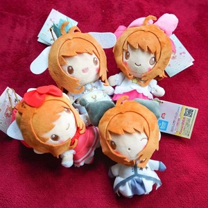 Muñecos de Peluche Suaves de 15 CM, Figuras de Anime de <span class=keywords><strong>Sakura</strong></span> Kinomoto de <span class=keywords><strong>Card</strong></span> Captor <span class=keywords><strong>Sakura</strong></span>, Juguetes de Peluche, Llaveros Colgantes - Product Image 1