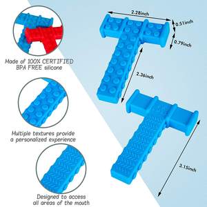 Grote Zintuiglijke T Bijtring Taai Tandjes Buizen Combo - Product Image 4