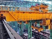 Pont roulant mobile à double poutre de type QD européen, 2, 3, 5, 10, 20 tonnes, personnalisé, conception et prix de la grue mobile lourde