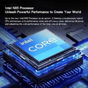 Ordinateur portable OEM KG Intel N95 Quad Core 3,4 GHz, écran <span class=keywords><strong>15</strong></span>,6 <span class=keywords><strong>pouces</strong></span> Full HD 1920x1080, anti-ghosting, pour jeux, avec carte graphique intégrée - Product Image 4