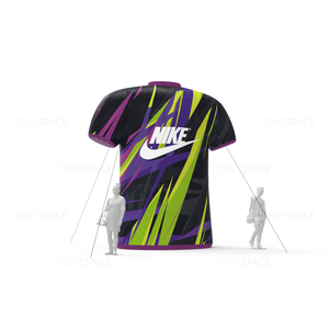 Custom Logo Inflatable Event T-shirt Model for Sports Games & Racing Trade Shows Advertising Inflatables