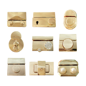 Popolare Delle Donne Del Sacchetto Accessori Fibbia Turn Serratura <span class=keywords><strong>A</strong></span> <span class=keywords><strong>Scatto</strong></span> Catenacci <span class=keywords><strong>Chiusura</strong></span> <span class=keywords><strong>per</strong></span> Borsa Della Borsa - Product Image 5