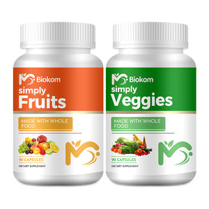 Atacado OEM Private Label Vitaminas e Minerais Suplemento Extrato Herbal Fabricantes Vegan Frutas e Vegetais Cápsulas - Product Image 1