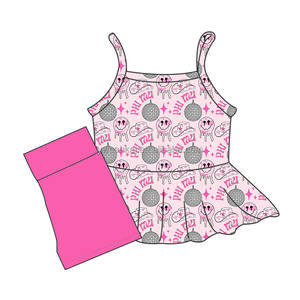 ชุดเสื้อผ้าเด็กผู้หญิง<span class=keywords><strong>ขาย</strong></span>ดีสำหรับฤดูร้อน สไตล์ตะวันตก เสื้อแขนกุดและกางเกงขาสั้นสำหรับเด็กทารก - Product Image 1