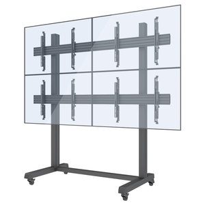 2x2 cán Mobile video Wall TV sàn miễn phí đứng giỏ hàng núi - Product Image 1