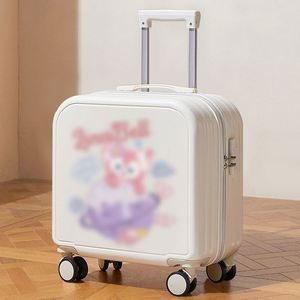 Valise à roulettes pour enfants de 18 pouces, motif personnalisé, fabriquée en usine BSCI, avec 4 roues pivotantes, coque rigide - Product Image 5
