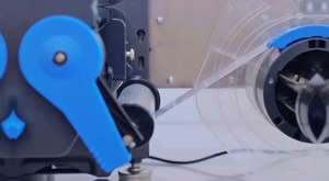 畅销书卷对卷打印机CMYK + 透明贴纸白色喷墨标签机 - Product Image 3