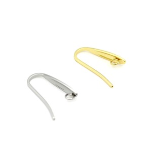 Stainless Steel U Shaped Ear <b>Hooks</b> For <b>Earring</b> Making Gold And Silver Color Jewelry Findings Components - Product Image 2