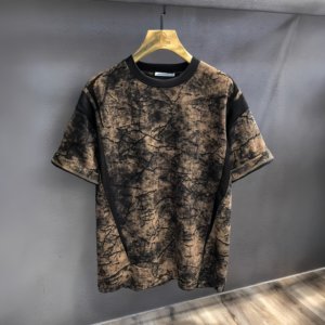 T-<span class=keywords><strong>shirt</strong></span> tendance pour homme, version haute qualité 1:1, tricoté en coton 100% respirant, collection 2026 - Product Image 1