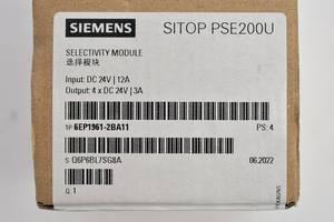 PLC Original PSE200U de 4 Canales, 24V, 12A, 6EP1 9612BA11, 6EP19612BA11, <span class=keywords><strong>E4</strong></span>, Automatización Industrial - Product Image 2