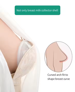 2 pièces Meilleurs coques de collecte de lait manuelles faciles à porter pour les femmes de bureau et les femmes enceintes - Product Image 3