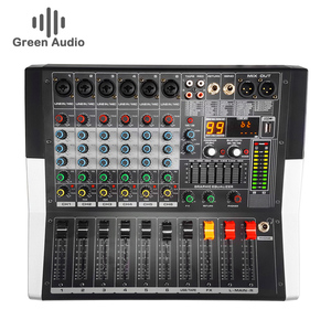 Mezclador de amplificador de potencia de Audio profesional de 6 canales, mezcla de ecualización de 7 bandas con interruptor USB para Karaoke Stage KTV - Product Image 2