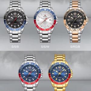 Drioshipping Luxury Stainless Steel Watch Men Fashion Quartz Wristwatches Montre En Acier Inoxydable Waterproof <b>Silver</b> <b>Clock</b> - Product Image 6