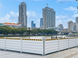 Barrière anti-inondation industrielle robuste, système mural modulaire en alliage <span class=keywords><strong>d</strong></span>'aluminium T5 avec service de <span class=keywords><strong>d</strong></span>écoupe pour la <span class=keywords><strong>d</strong></span>éfense des propriétés - Product Image 5