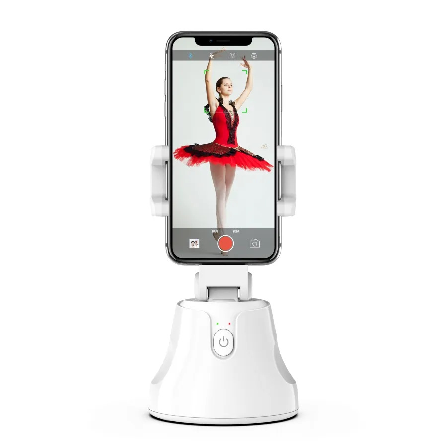 2020 Auto electronics 360 degree Objet Tracking Holder Selfie Shooting Face Smart phone Camera Gimbal For Photo Vlog Video
