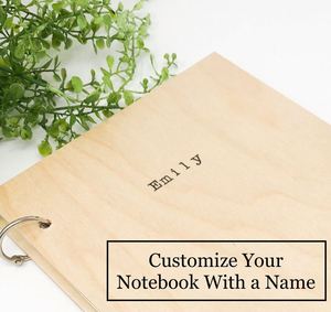 Dinosaur Wood Cover Notebooks Christmas Birthday Gifts for Boys or Girls Kids Journal <b>Blank</b> <b>Book</b> - Product Image 4