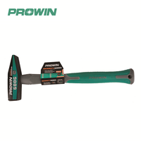 Marteau de mécanicien et d'installateur PROWIN, robuste, 600 g, bec de canard, tête en acier au carbone forgé à froid