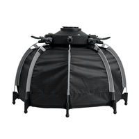 Support de fixation rapide pour boîte à lumière octogonale pliable portable de 30 cm avec poignée pour flash Speedlite et appareil photo