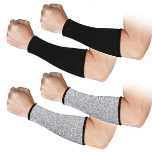Industrie du verre Anticut HPPE Manchon <span class=keywords><strong>anti</strong></span>-<span class=keywords><strong>coupure</strong></span> résistant aux coupures Manchons résistants aux coupures <span class=keywords><strong>Protection</strong></span> des <span class=keywords><strong>bras</strong></span> longs Manchon <span class=keywords><strong>anti</strong></span>-<span class=keywords><strong>coupure</strong></span> Sport Coude - Product Image 6
