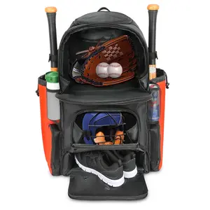 Personalizado outdoor baseball saco mochila sublimada
