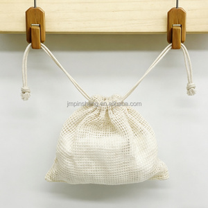 Sac fourre-tout en filet de coton biologique 100% vintage bohème pour femme, écologique, portable, lavable, pour fruits, toutes saisons - Product Image 1