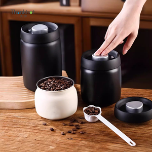 Wholesale Vacare Stainless Steel Airtight Leak-Proof Stackable Eco-Friendly Food Storage <b>Canister</b> for <b>Tea</b> <b>Sugar</b> <b>Coffee</b> Storage - Product Image 3