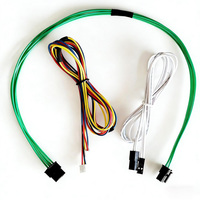 Câble électronique personnalisé à conducteurs en cuivre pur, faisceau de câbles PVC, assemblage de câbles, rallonge d'alimentation 24 broches, 500 mm