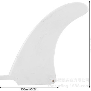 Aleta para Tabla de SUP de 6.5 Pulgadas, Aleta Individual de Plástico para Deportes Acuáticos, Accesorio Universal para SUP - Product Image 5