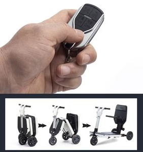 <span class=keywords><strong>Prix</strong></span> du fabricant Déambulateur de mobilité à <span class=keywords><strong>trois</strong></span> <span class=keywords><strong>roues</strong></span> Walker pour les personnes âgées Voiture de transport manuel <span class=keywords><strong>Scooter</strong></span> électrique pliant - Product Image 2