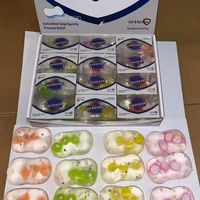 Savon Vaseline Squishy Fruit Butter à l'huile de coco, boule anti-stress, cadeau souvenir artisanal aux fruits