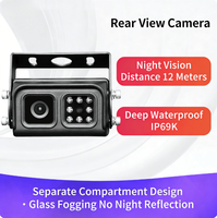 Caméra de recul avant et arrière HD 1080P AHD robuste, étanche IP68, garantie 1 an, pour camion, bus, fourgonnette, système MDVR, grand angle 130°