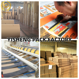 Boîte à pizza en carton ondulé imprimée sur mesure, jetable, en papier kraft, design triangulaire pour tranches, emballage alimentaire <span class=keywords><strong>plat</strong></span> - Product Image 6