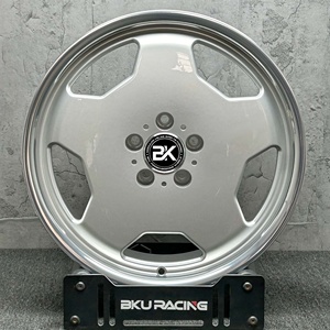 Jantes forgées Bku 5x112 pour <span class=keywords><strong>Mercedes</strong></span> Benz <span class=keywords><strong>W124</strong></span> W210 W202 W208 W203 CLK R129, personnalisées, 17 18 pouces, classiques, argentées, jantes en alliage OEM - Product Image 3