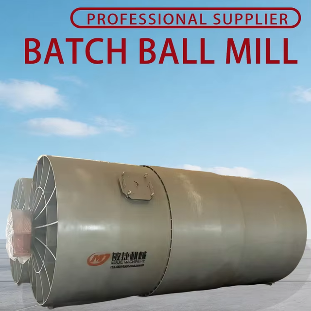 Industrial Batch Ball Mill grinding machine for Ceramic Glaze Body Zirconium Silicate Feldspar