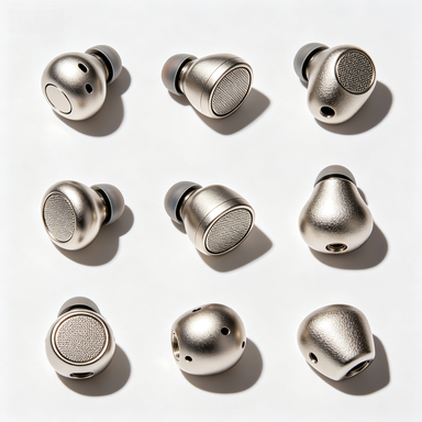 OEM Customized Aluminum Alloy Earphone Housing DIY Headphone Shell According to Drawings