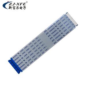 Chất lượng tốt xfe linh hoạt Flat Ribbon Cáp tùy chỉnh 0.5 mét Pitch AWM 20861 105C 60V VW-1 ffc Cáp - Product Image 3