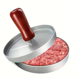<span class=keywords><strong>Presse</strong></span> à galettes de <span class=keywords><strong>hamburger</strong></span> en alliage robuste – Moule manuel rond pour viande, idéal pour les burgers, le barbecue, les tartes, les tourtes et les boulettes - Product Image 1