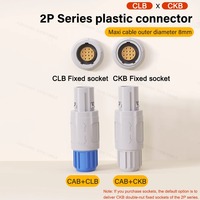 Carte de circuit imprimé (PCB) en plastique médical, série PKG 0P, 2 à 9 broches, contacts droits et coudés à 90 degrés, prise fixe