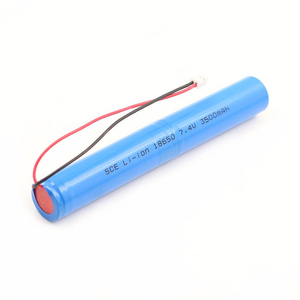 锂离子电池 18650 7.4V 3350mAh 2S1P 可充电电池组 INR18650 锂离子电池 带 JST PH 2针连接器 - Product Image 2