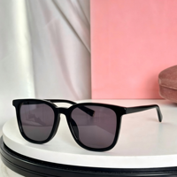 Lunettes de soleil unisexes carrées à monture intégrale avec verres PC dégradés et protection UV400, montures marron/bleu/rose/fumé, mode extérieure